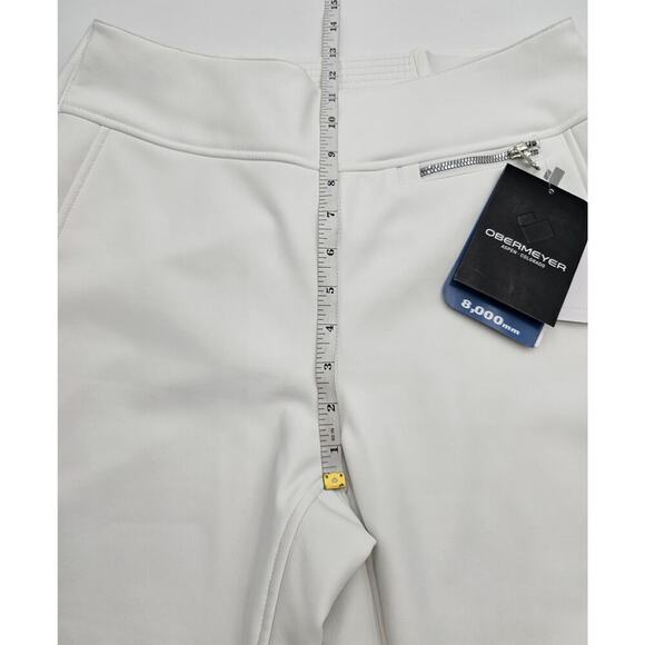 Obermeyer Women's 12 White Jinks ITB Softshell Snow/Ski Pants NWT - Picture 7 of 16